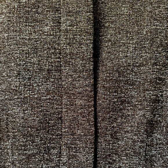 Vintage Sag Harbor 2 Pc Brown Skirt Suit Set Black Faux Fur Cuffs Size 16 NWT - Picture 5 of 5